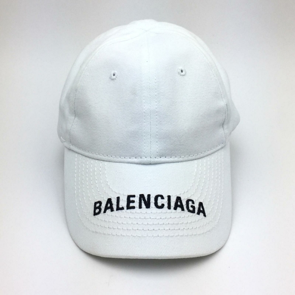 Balenciaga Accessories - BALENCIAGA Embroidered Logo Baseball Cap
